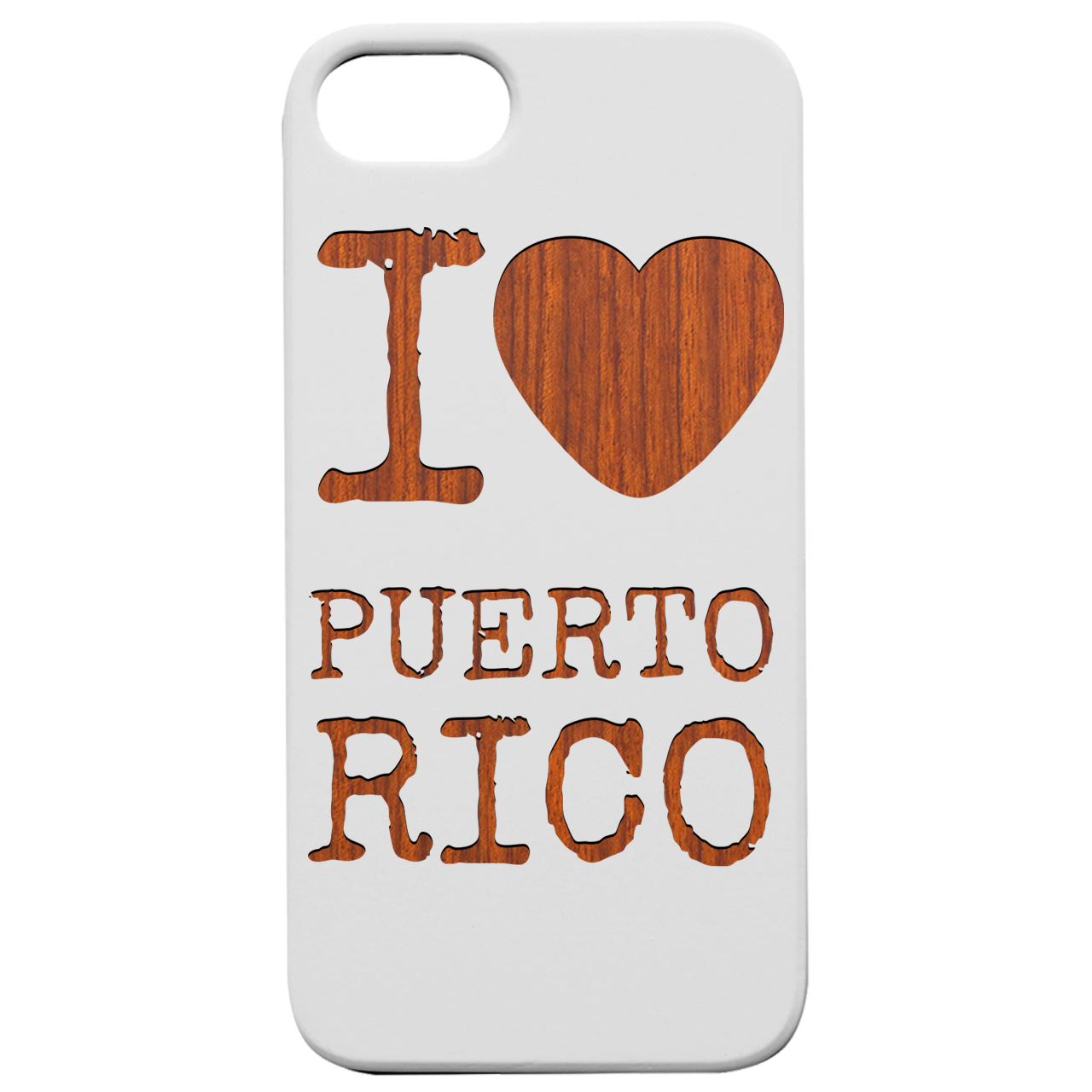 I Love Puerto Rico - Engraved