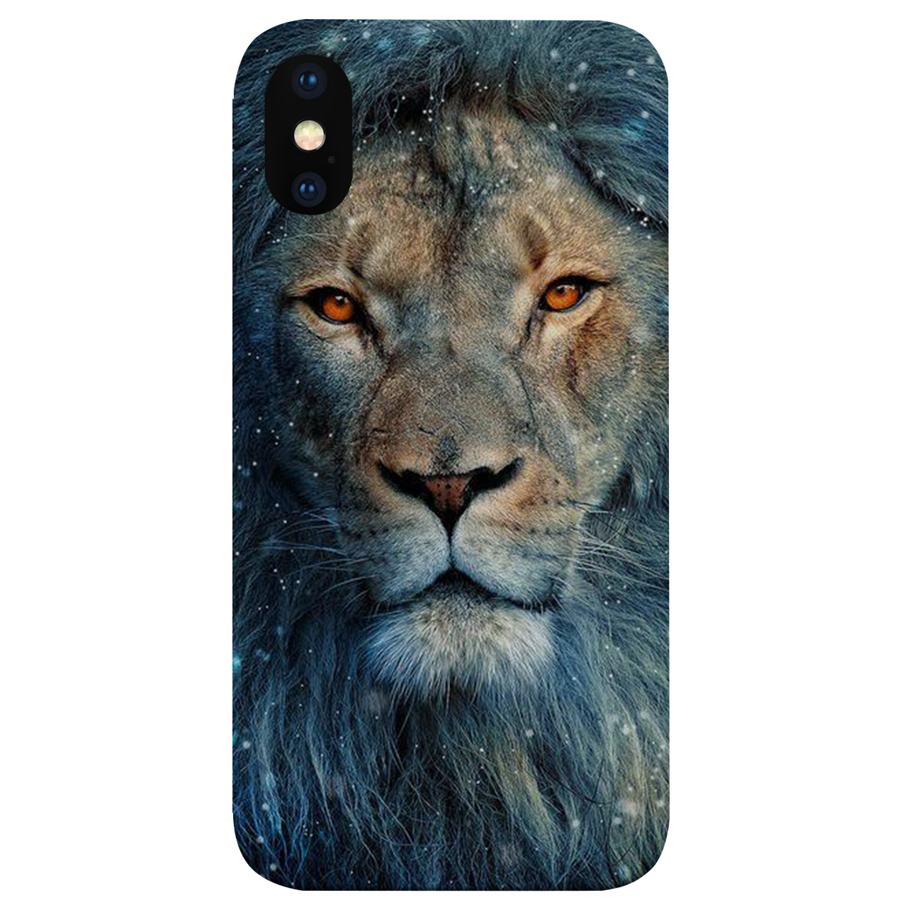 Lion Face Snow - UV Color Printed