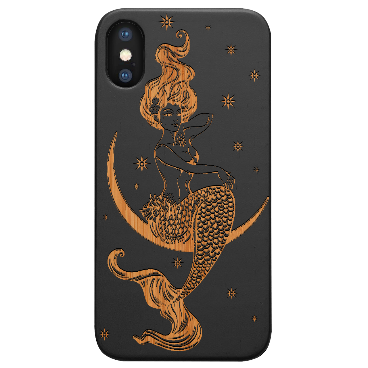 Mermaid In The Moon - Engraved