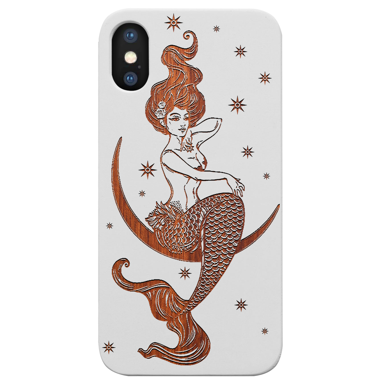 Mermaid In The Moon - Engraved