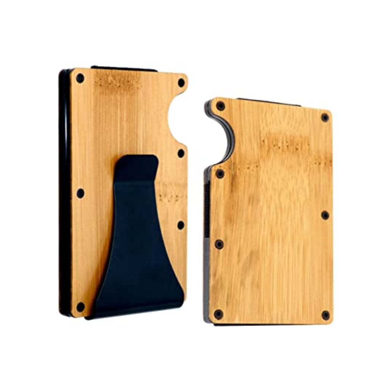 Customized Credit Card Holder With Money Clip