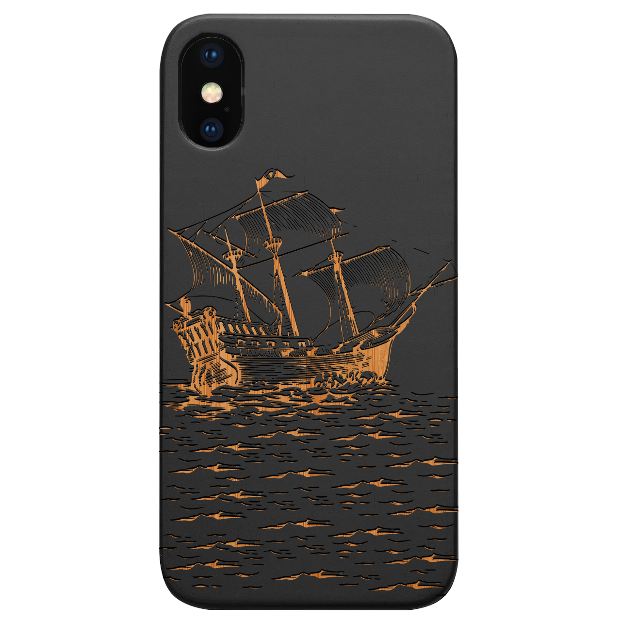 Sailboat - Engraved