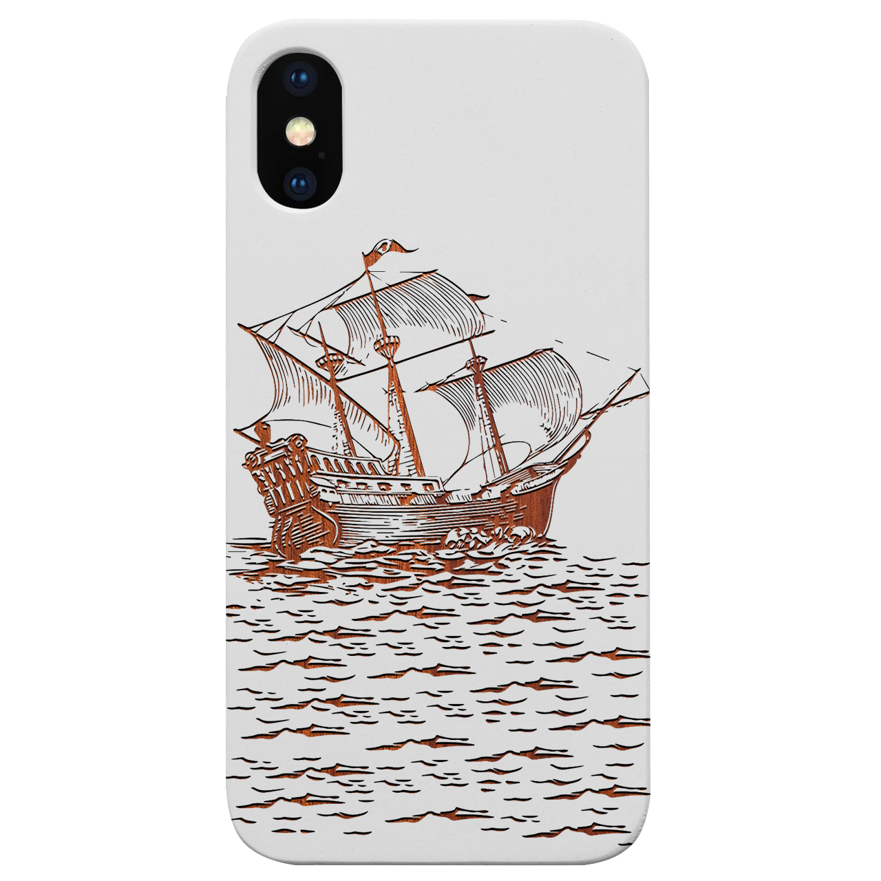 Sailboat - Engraved