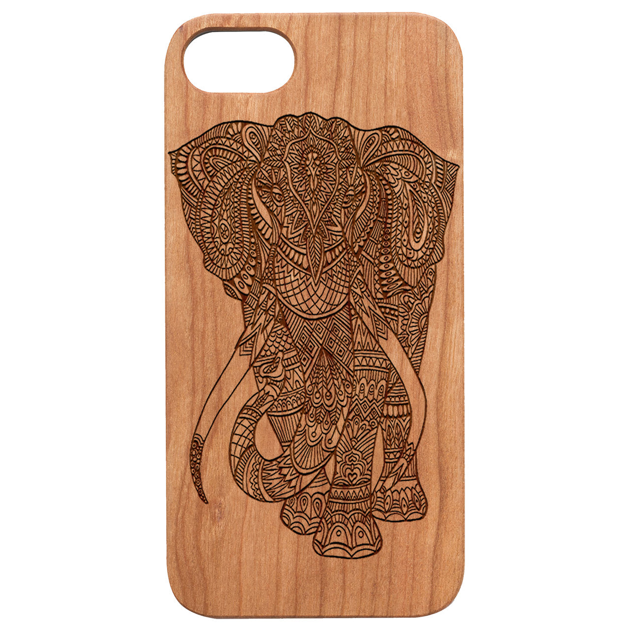 Elephant Mandala 2 - Engraved