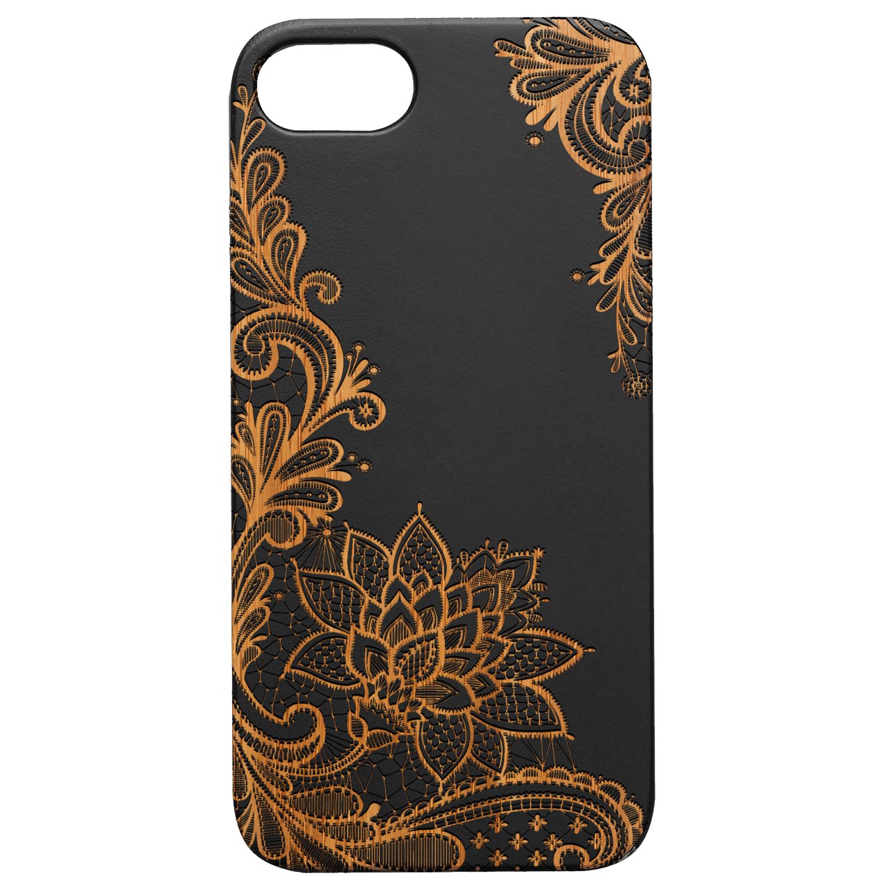 Flowers Frame - Engraved