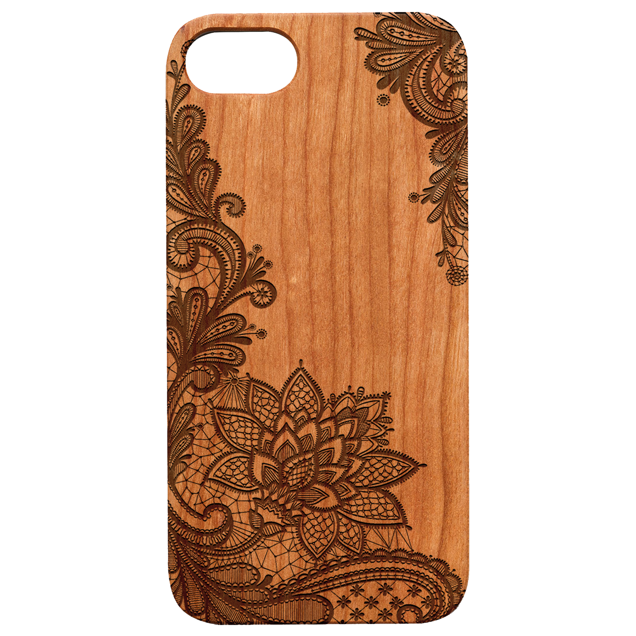 Flowers Frame - Engraved