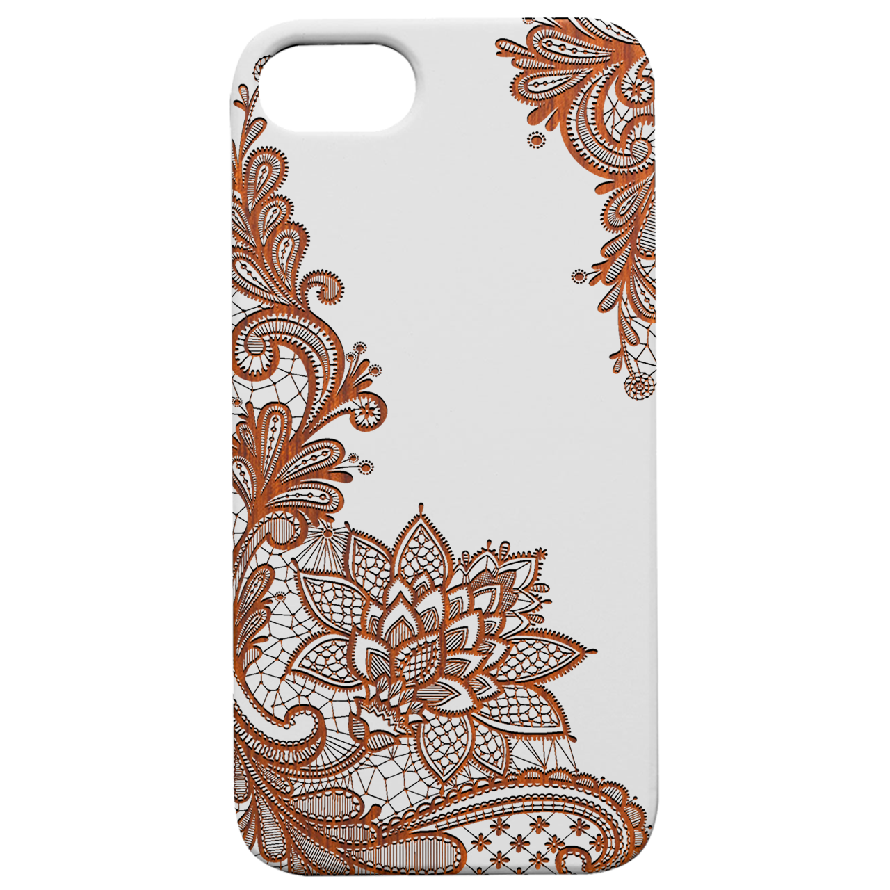 Flowers Frame - Engraved