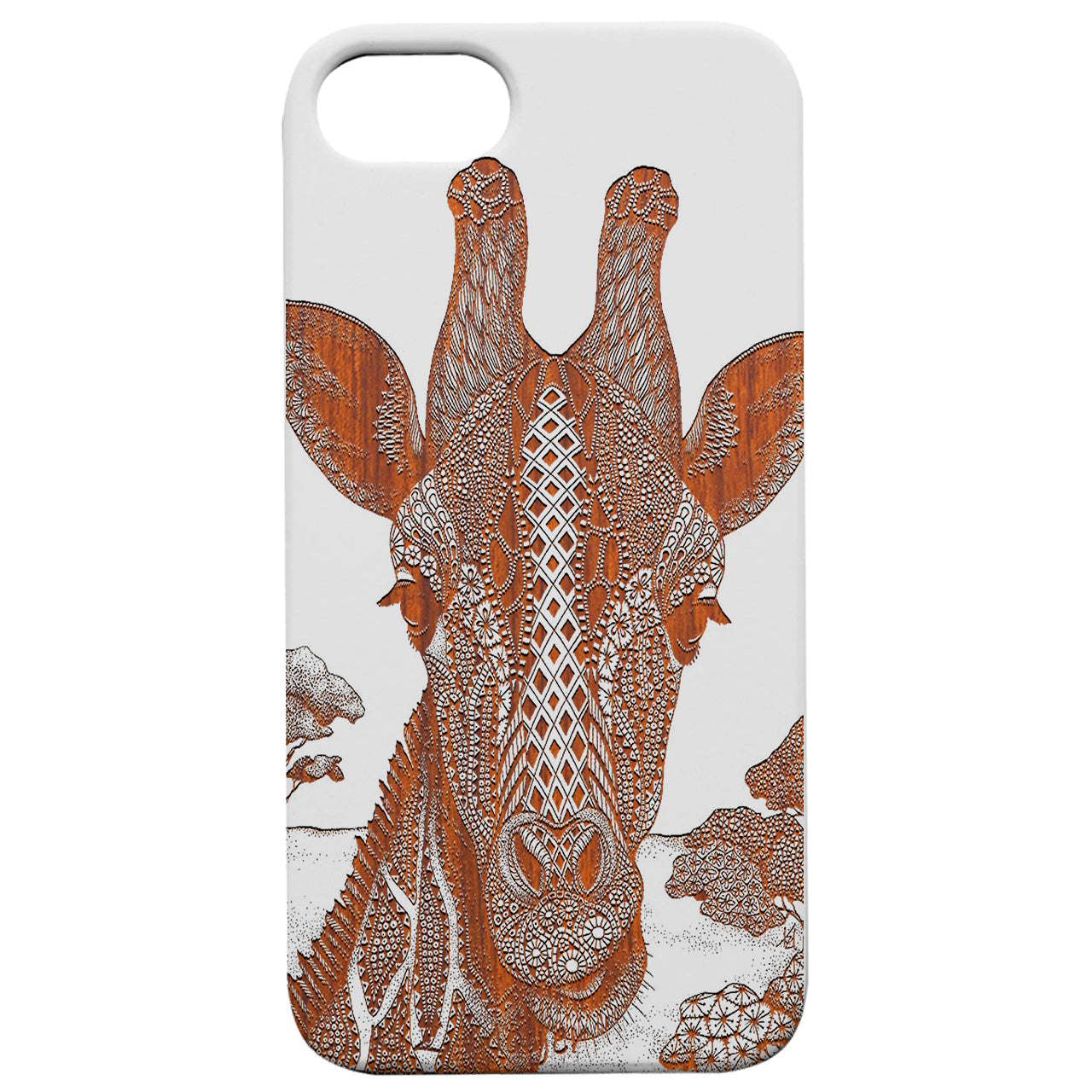Giraffe Mandala - Engraved