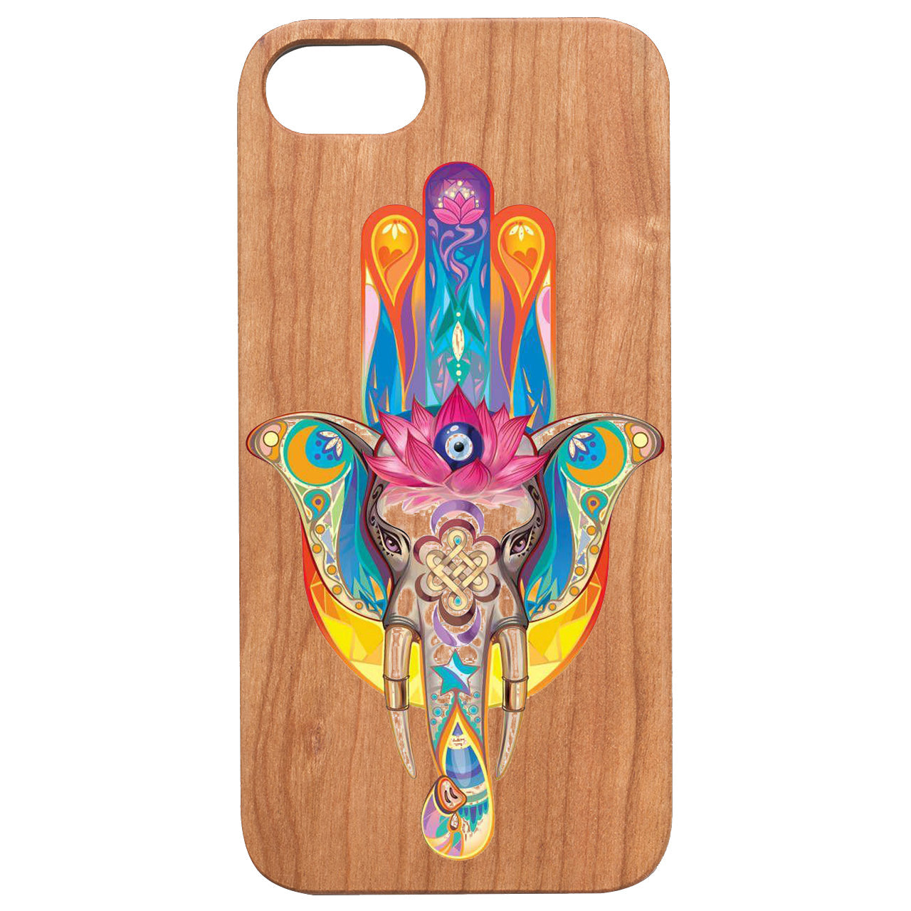Hamsa Elephant - UV Color Printed