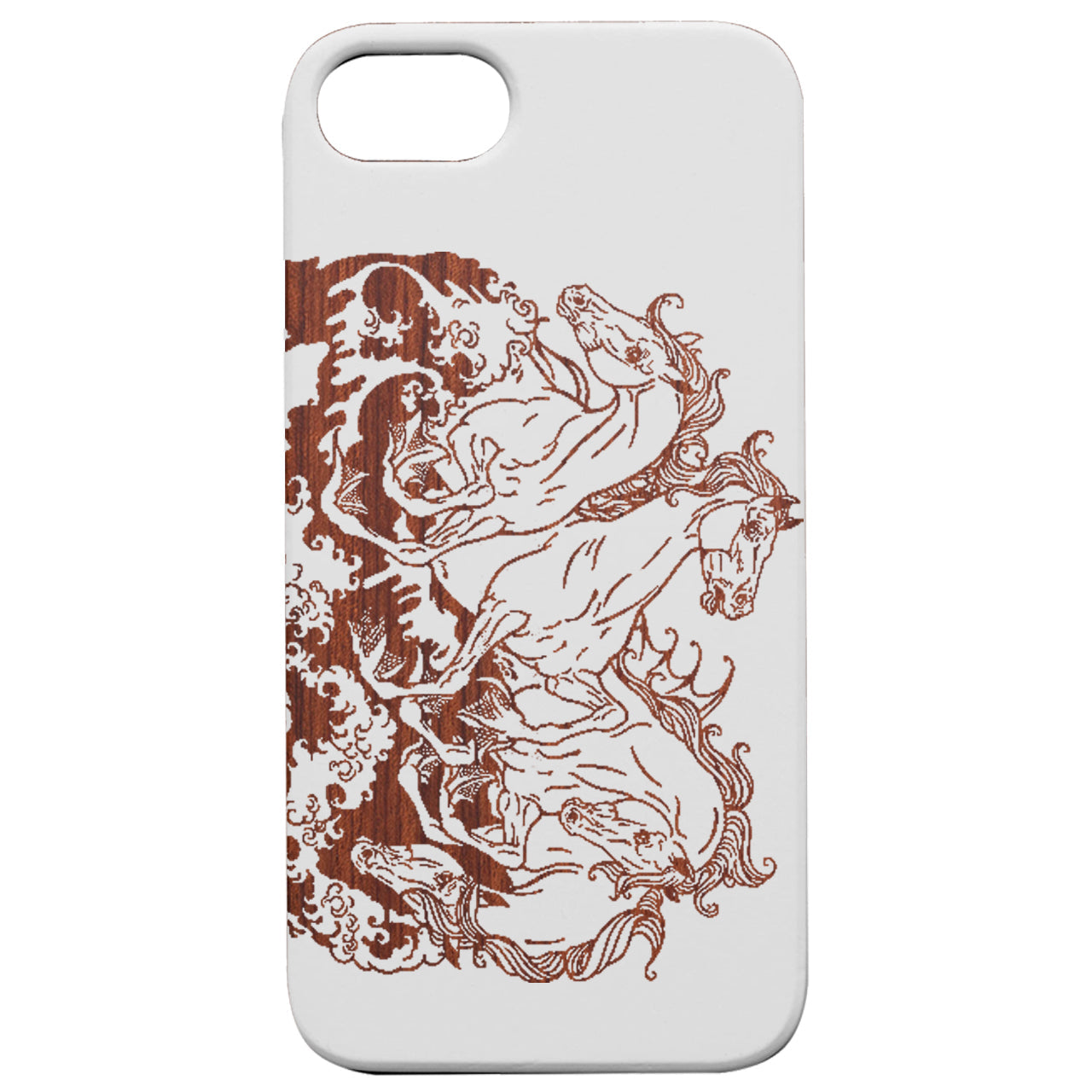 Horse Sea - Engraved