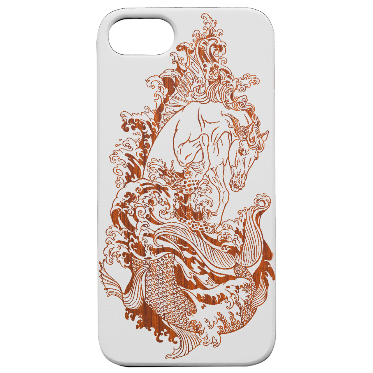 Horse Sea 2 - Engraved