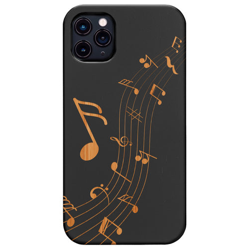 Music Wave - Engraved