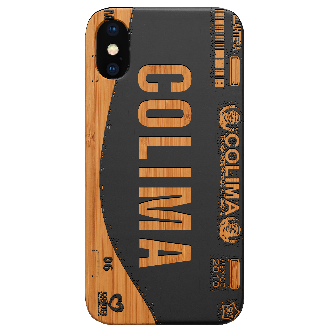 COLIMA Plate - Engraved