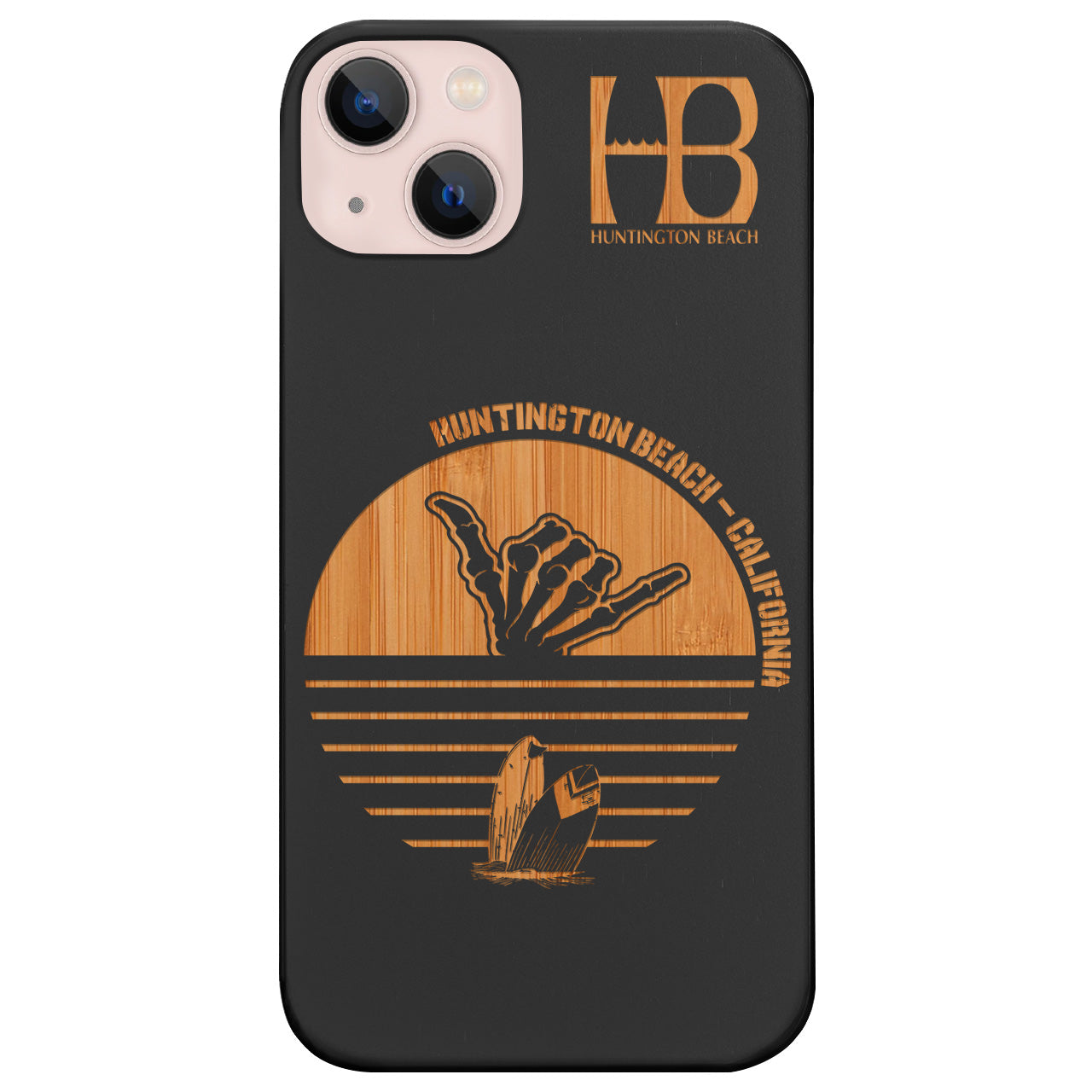 Huntington Beach California - Engraved (Exclusive Design)