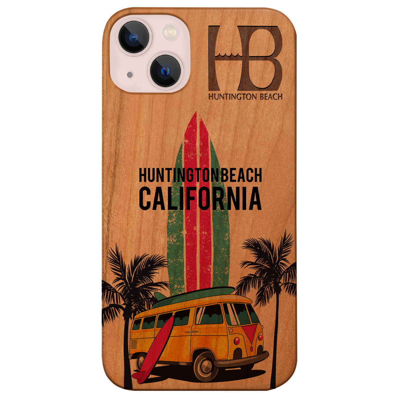 Huntington Beach California Travel - UV Color Printed (Exclusive Design)