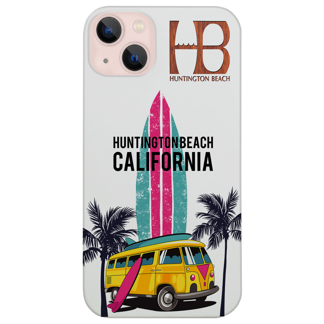 Huntington Beach California Travel - UV Color Printed (Exclusive Design)