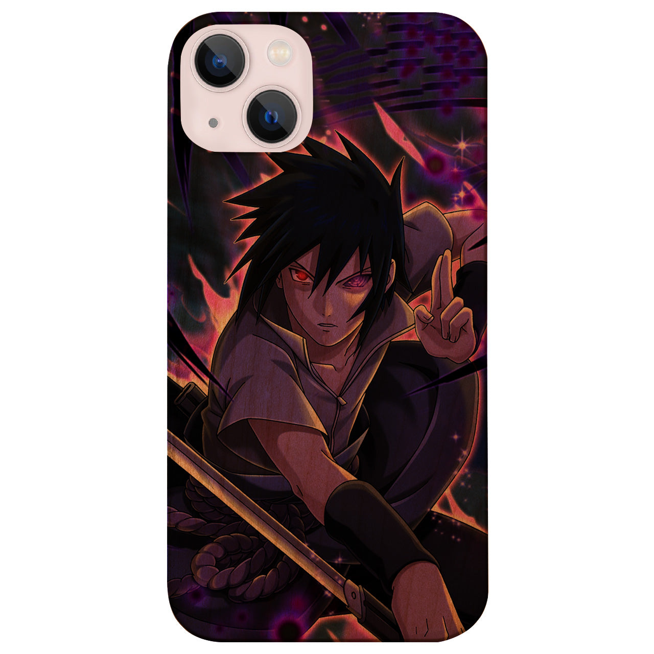 Uchiha Sasuke - UV Color Printed