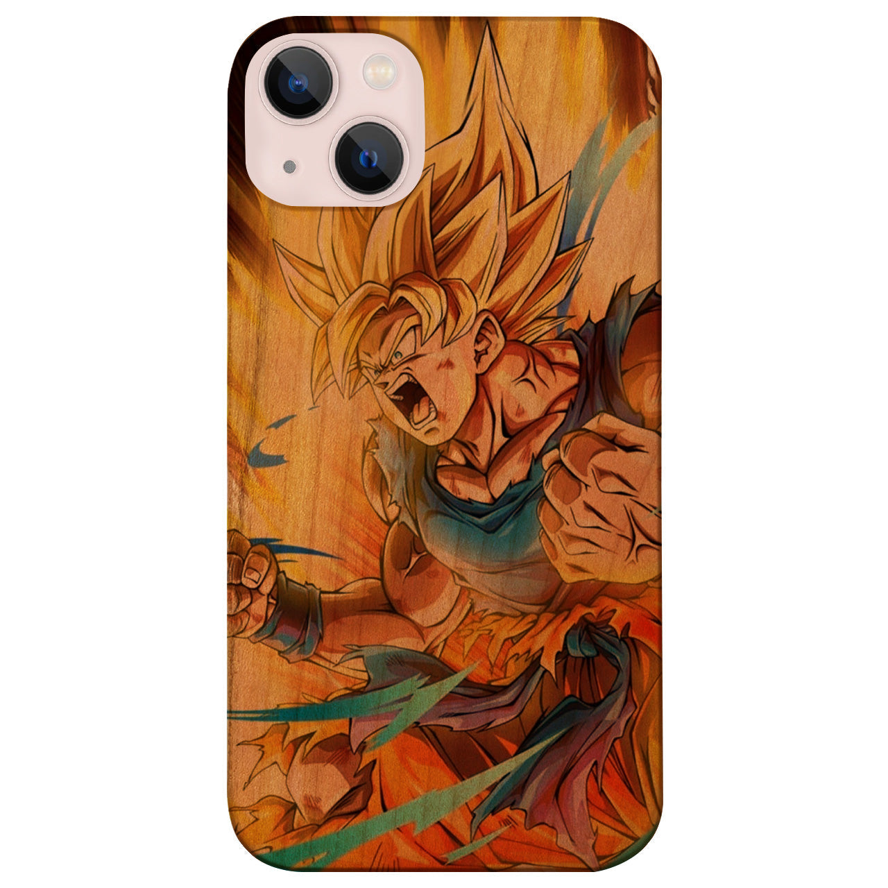 Angry Goku - UV Color Printed