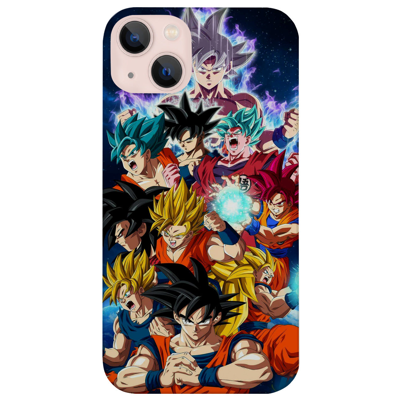 Goku Transformations - UV Color Printed