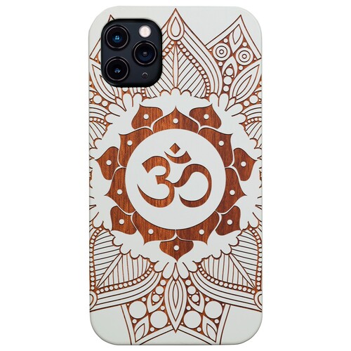 Om Mandala Art - Engraved