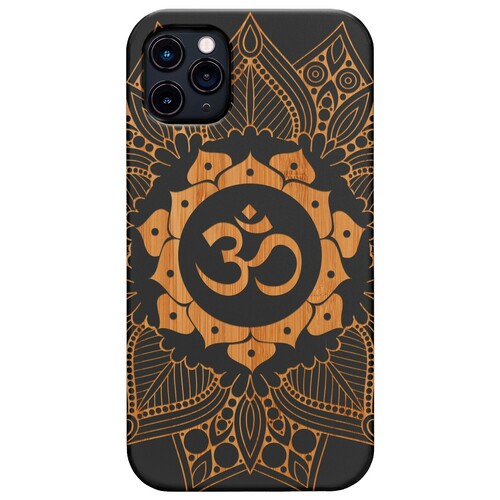 Om Mandala Art - Engraved