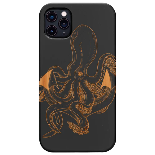 Octopus Tentacles - Engraved