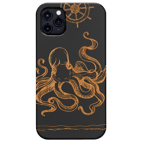 Octopus Helm - Engraved