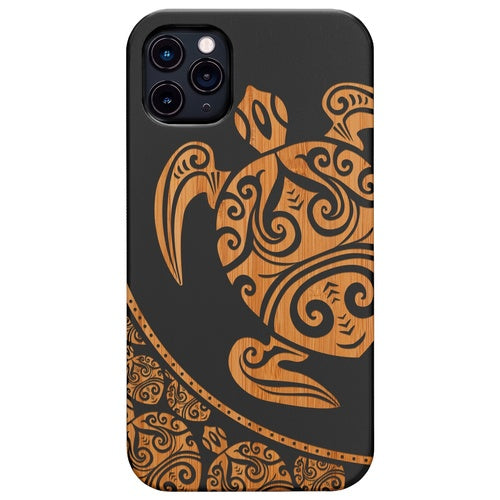 Hawaiian Turtle 4 - Engraved