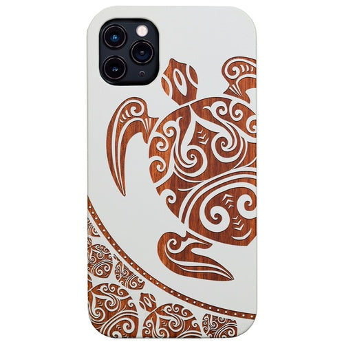 Hawaiian Turtle 4 - Engraved