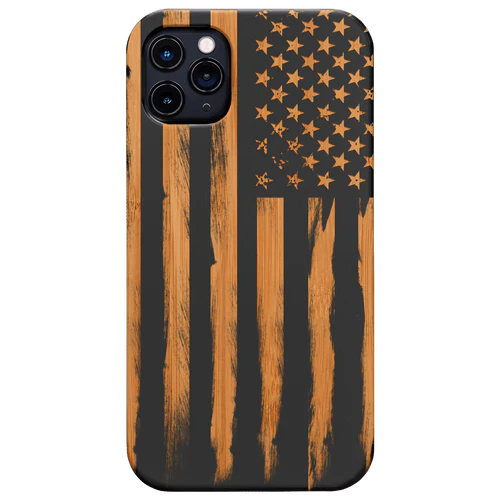 American Flag 1 - Engraved