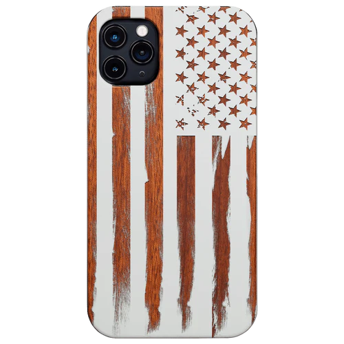 American Flag 1 - Engraved