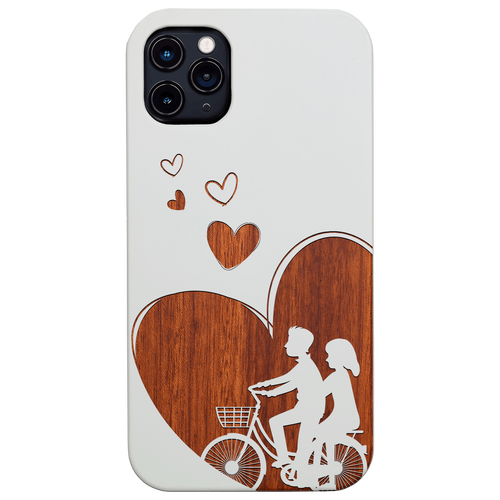 Cycling Couple - Engraved