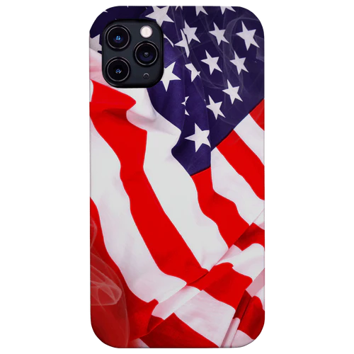 Waving USA Flag - UV Color Printed