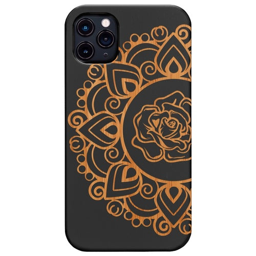Rose Mandala - Engraved
