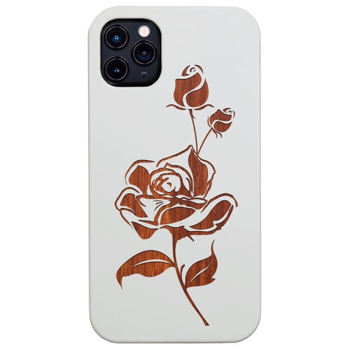 Blooming Rose - Engraved