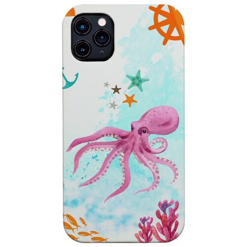 Playing Octopus - UV Color Printed