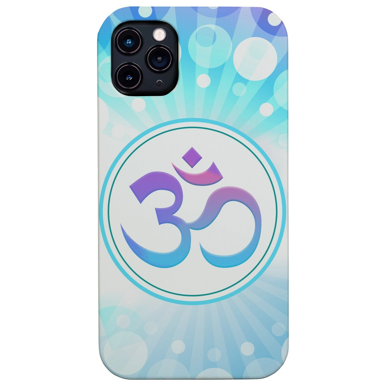 Illuminated Om - UV Color Printed