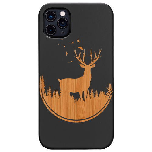 Deer In Jungle - Engraved