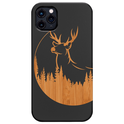 Big Deer - Engraved