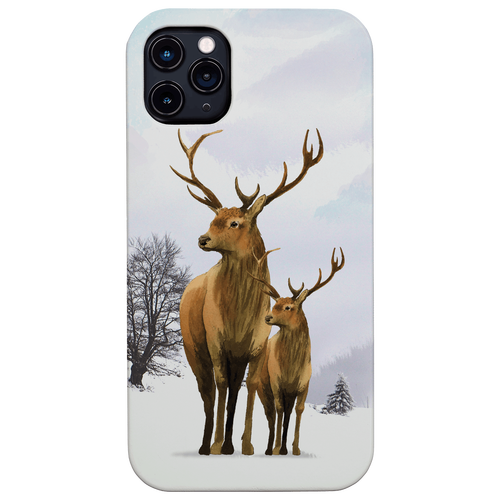 Snow Deer - UV Color Printed