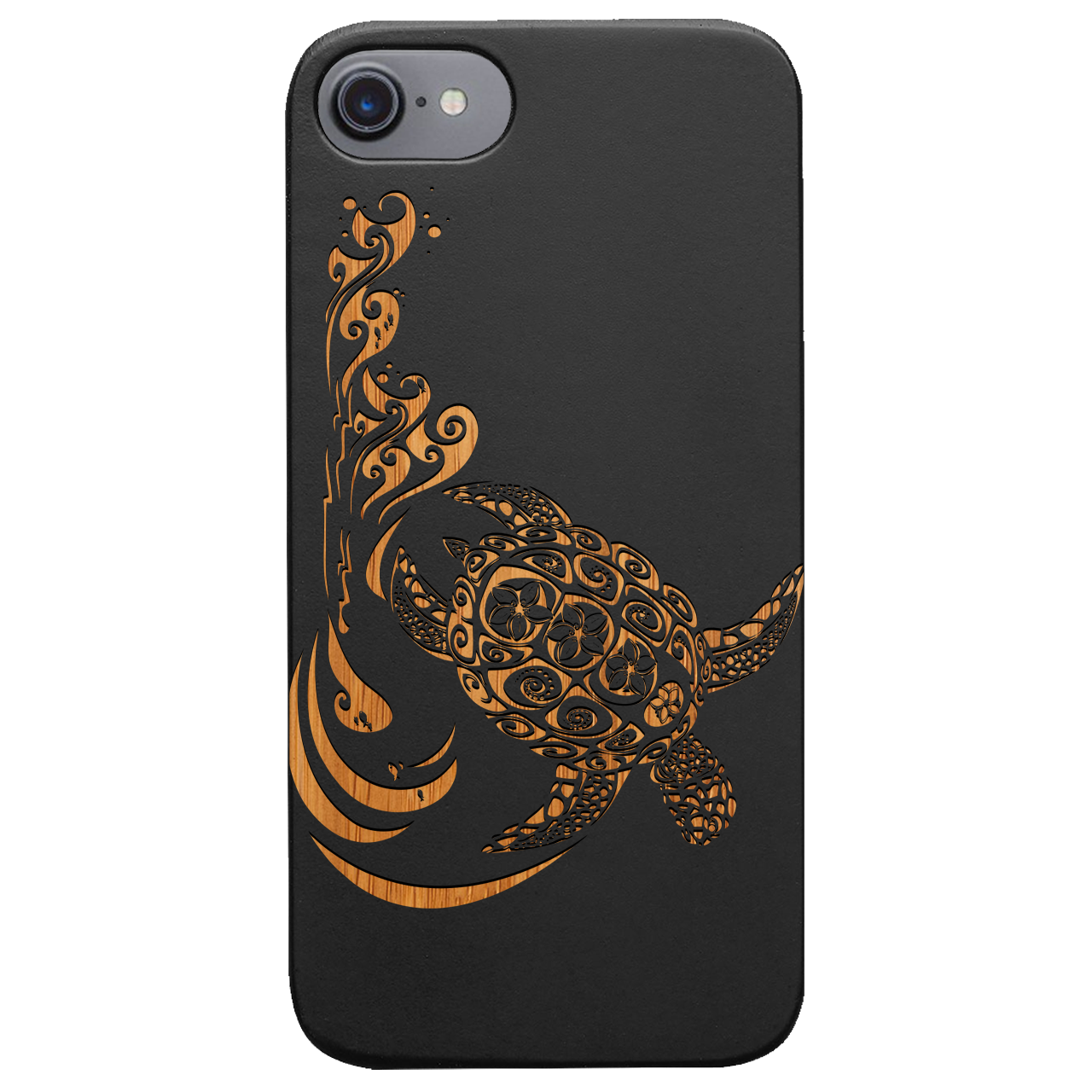 Hawaiian Turtle 3 - Engraved