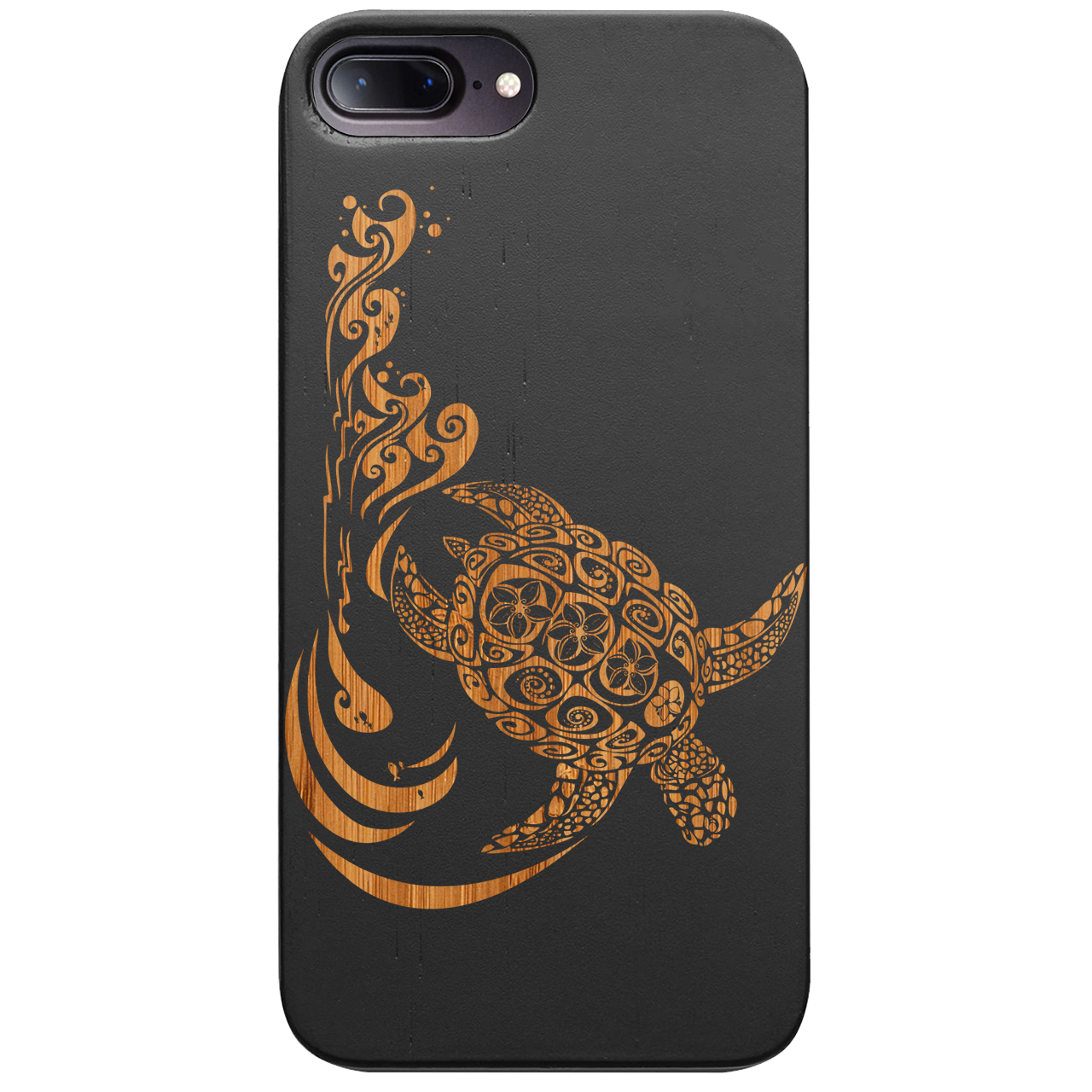 Hawaiian Turtle 3 - Engraved