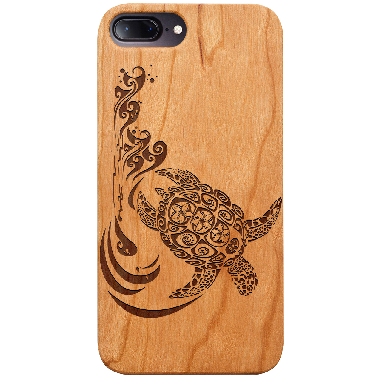 Hawaiian Turtle 3 - Engraved