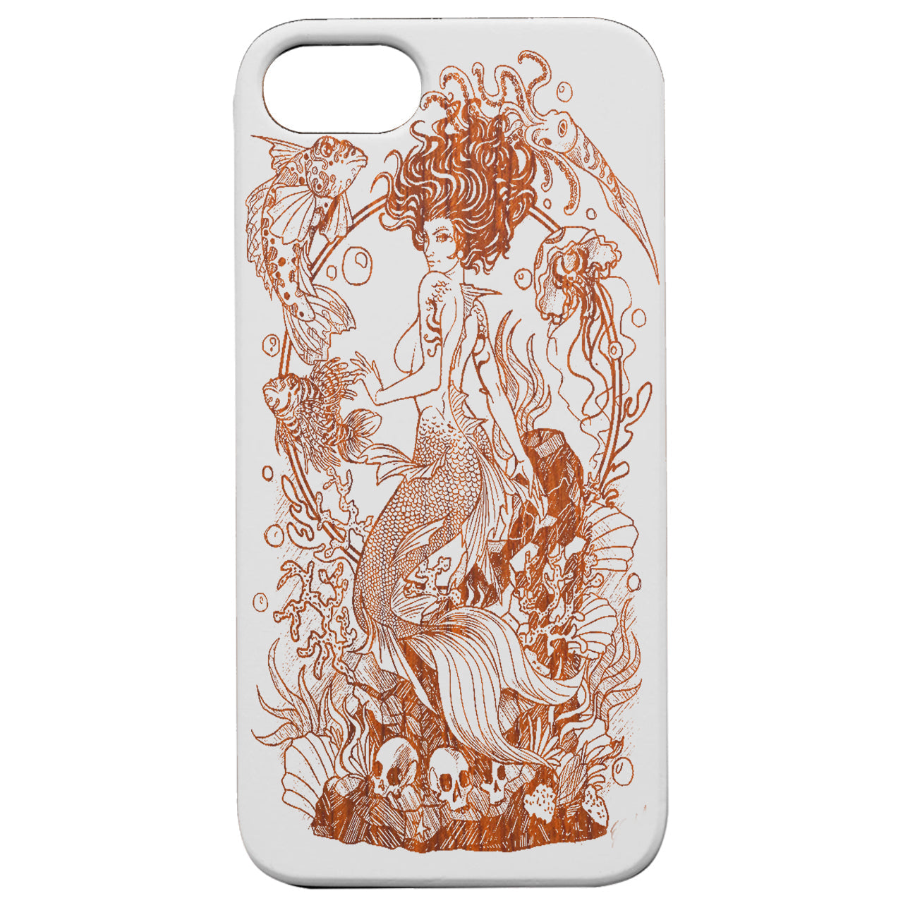 Mermaid 2 - Engraved