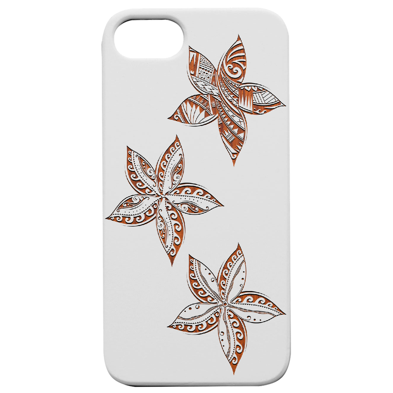 Plumeria - Engraved