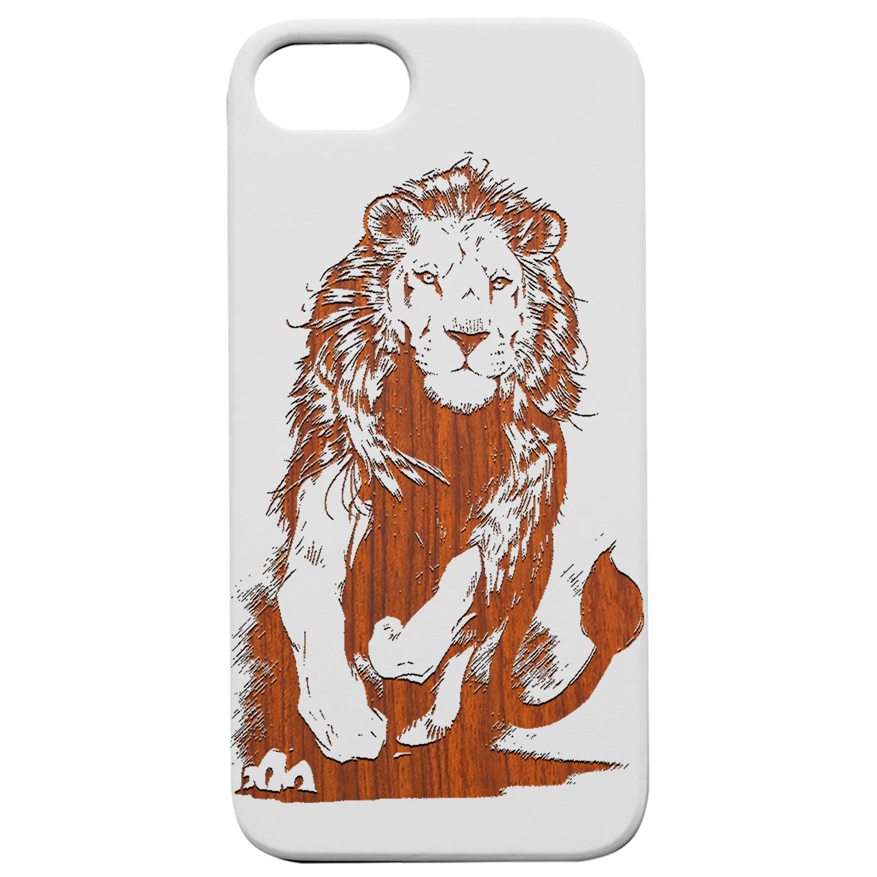 Running Lion - Engraved