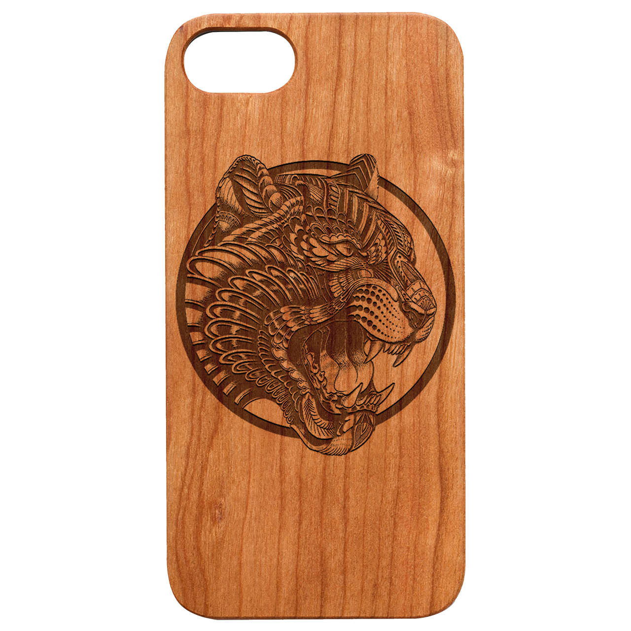 Tiger Face Mandala - Engraved