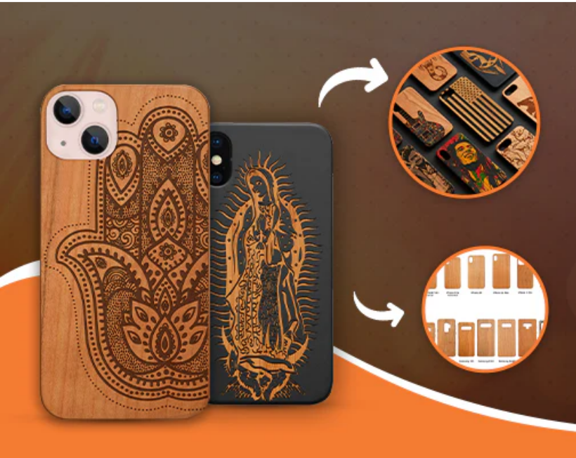 Wooden Natural World - Personalize Your Phone Case with Craft-Kays
