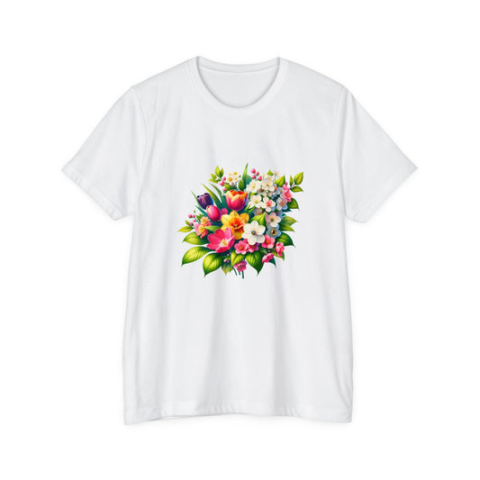 Blooming Elegance Floral Array T-Shirt