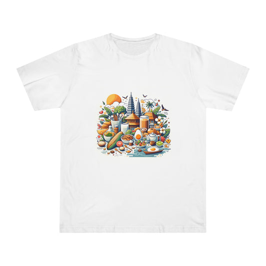 Culinary Journey in Minimalistic Vector